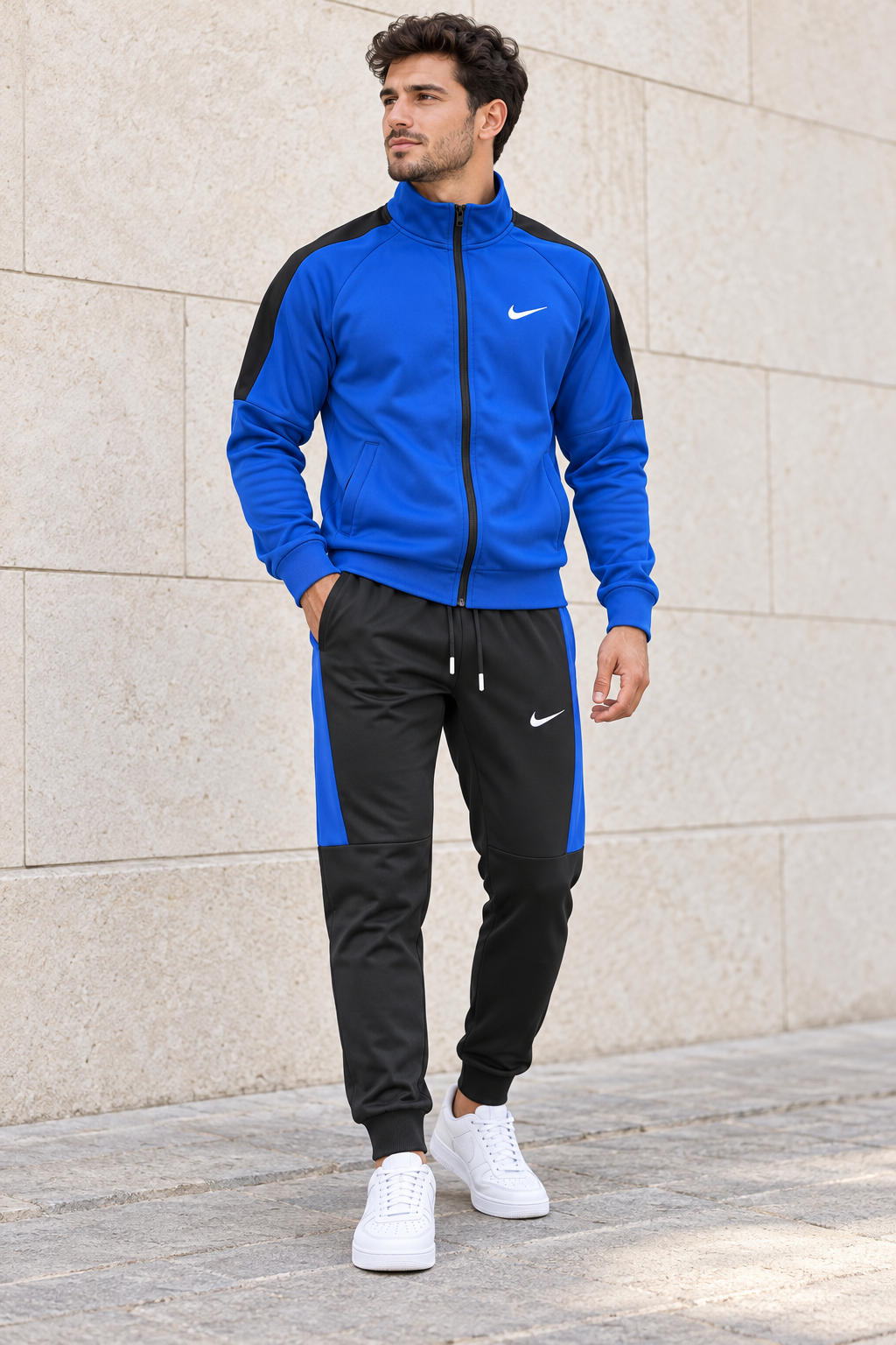 Trening bărbați Nike - Royal Blue & Black