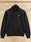 Hanorac cu guler Nike  – Black