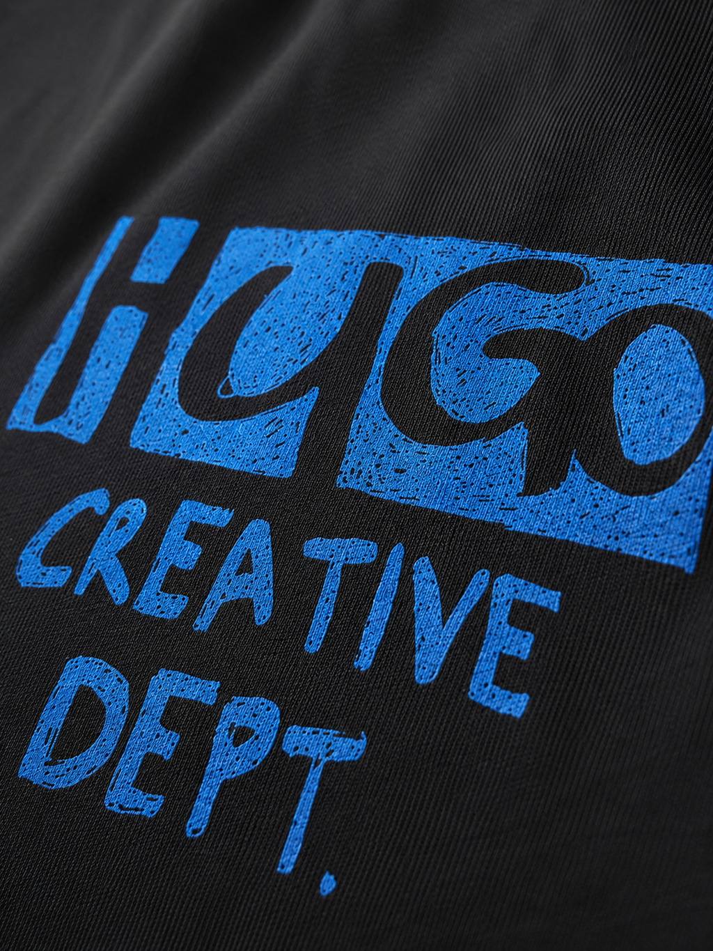 HUGO Tricou Premium Bărbați Negru
