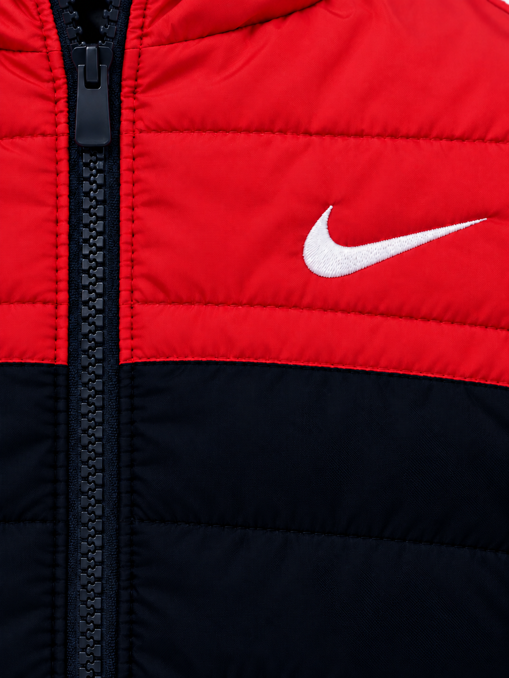 Geacă bărbați Nike cu glugă – Bleumarin Roșu