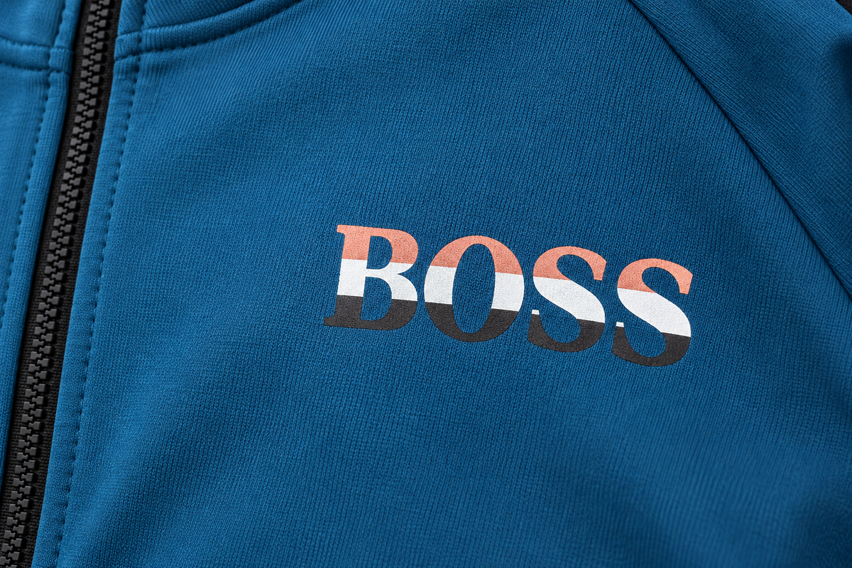 Trening bărbați BOSS - Petrol Blue