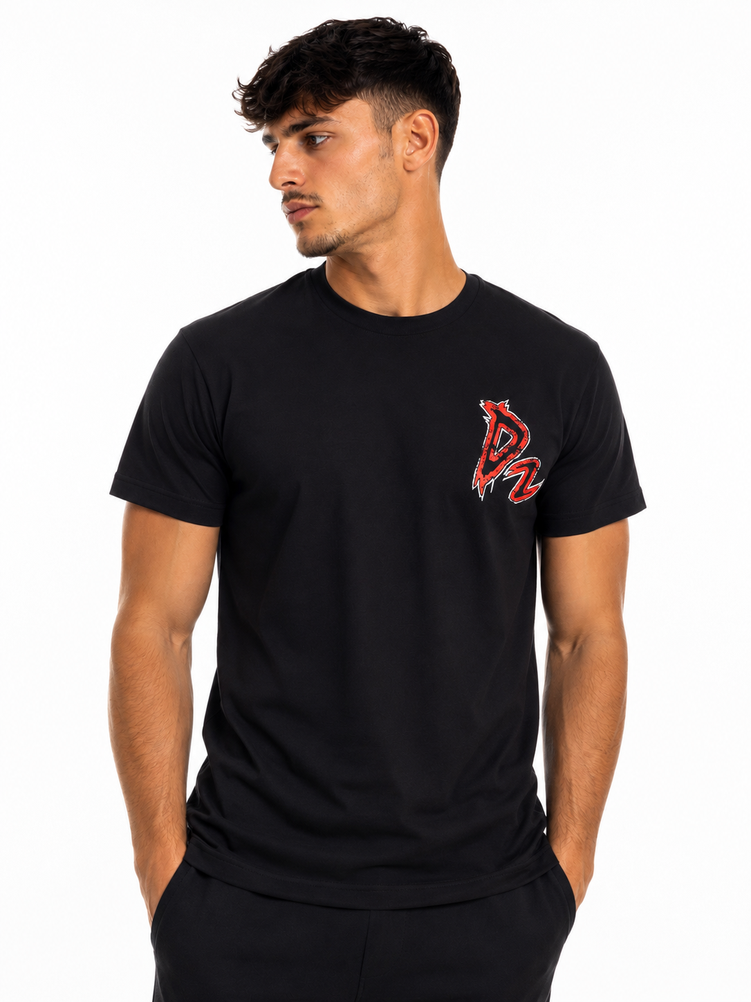 Dsquared2 Tricou Premium Bărbați Negru – Devil Graphic