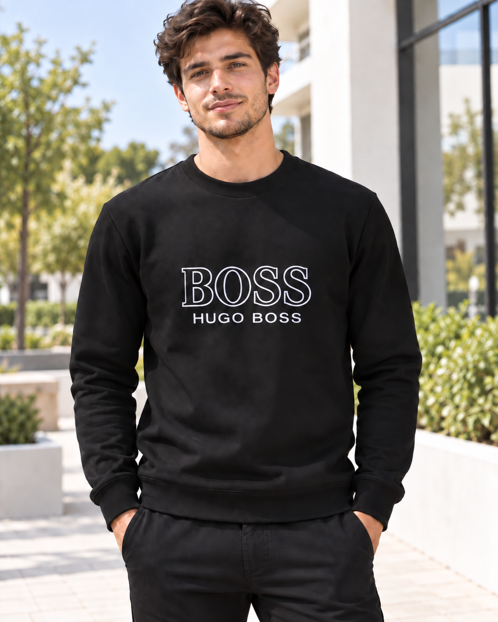 Bluză BOSS – Black