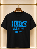 HUGO Tricou Premium Bărbați Negru