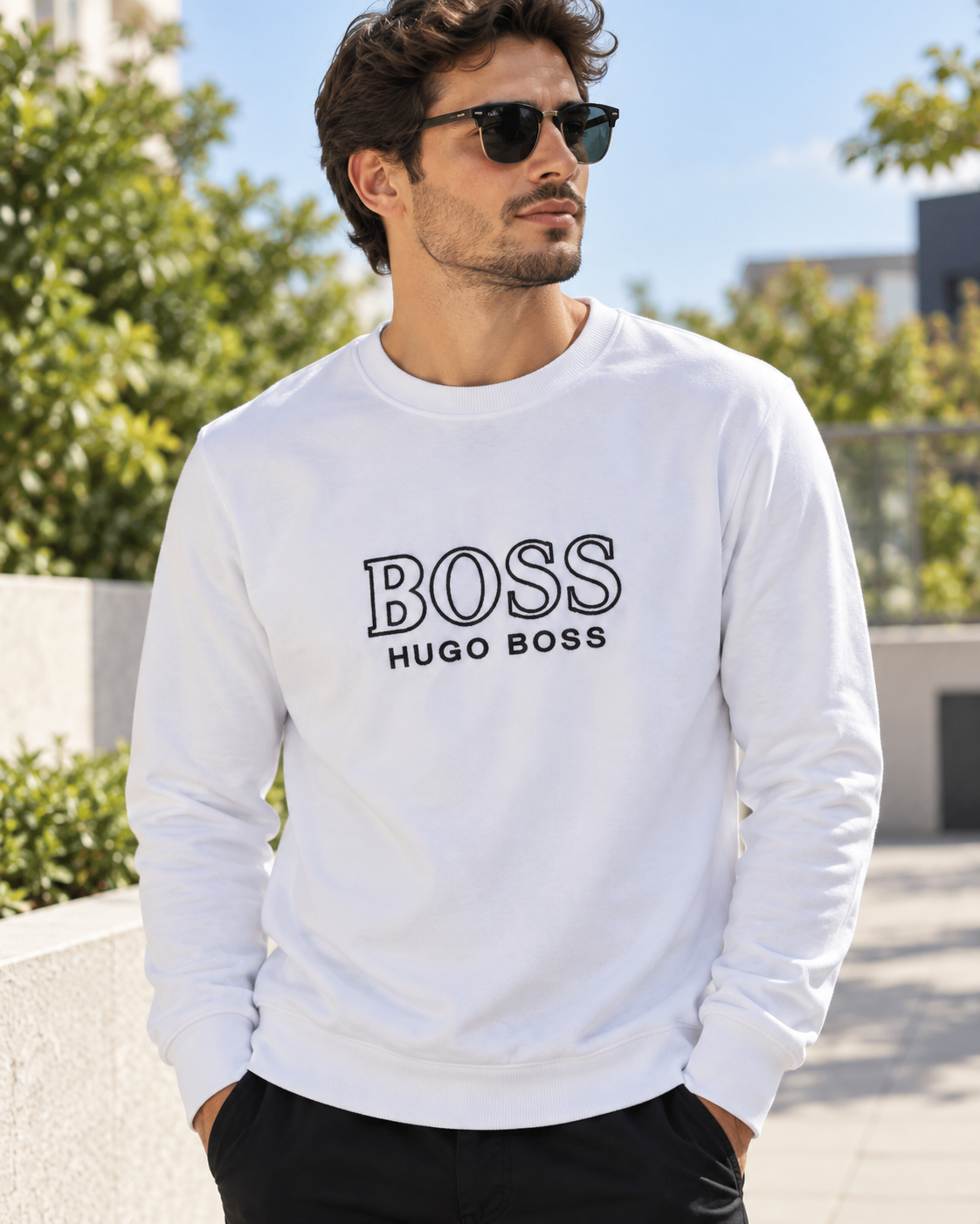 Bluză BOSS – White
