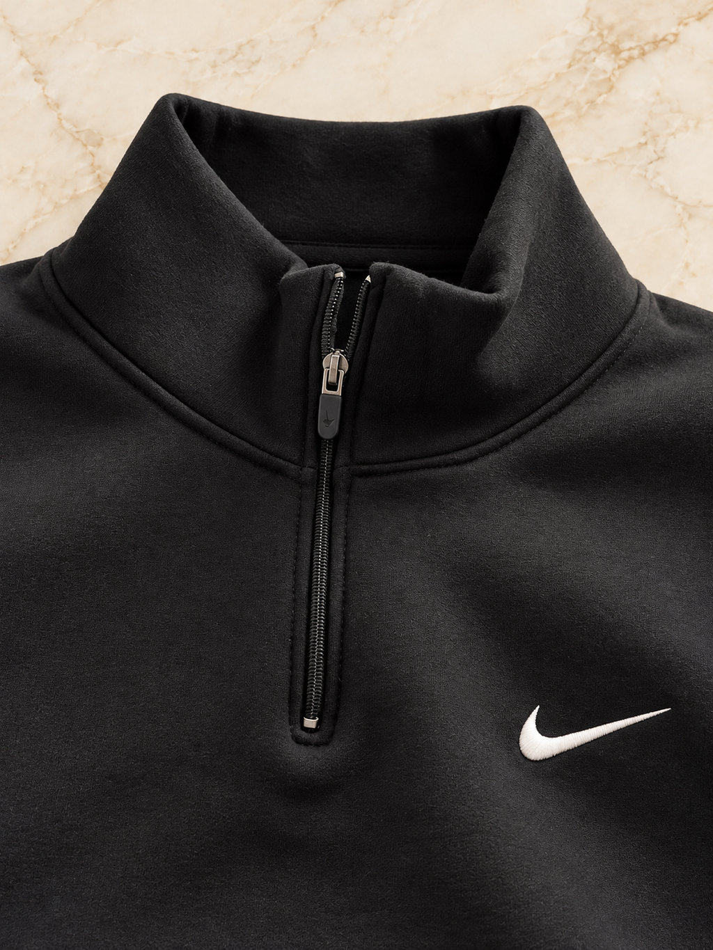 Hanorac cu guler Nike  – Black