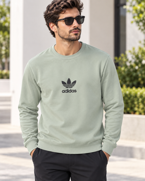 01 - Bluză Adidas – Sage Green