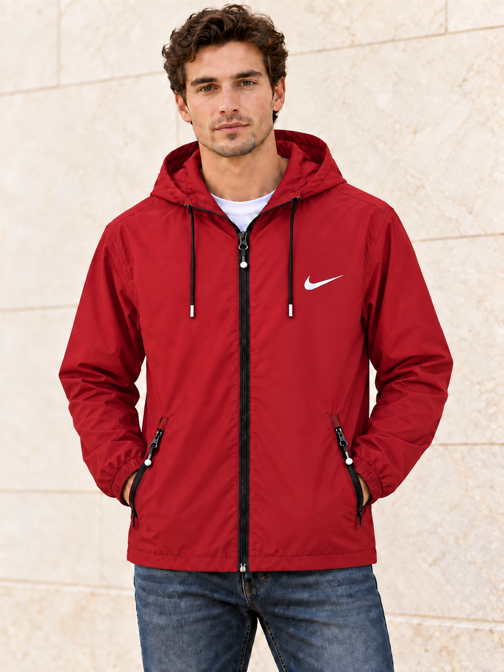 17 - Geacă Nike-Red