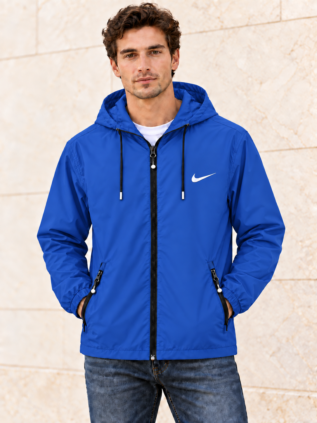 16 - Geacă Nike-Blue