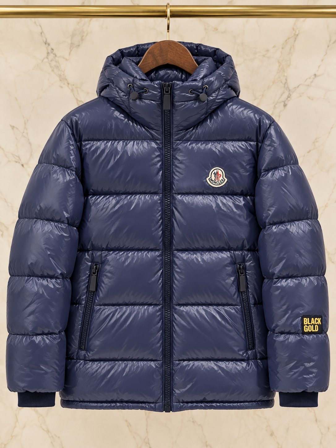 Geacă Moncler-bleumarin