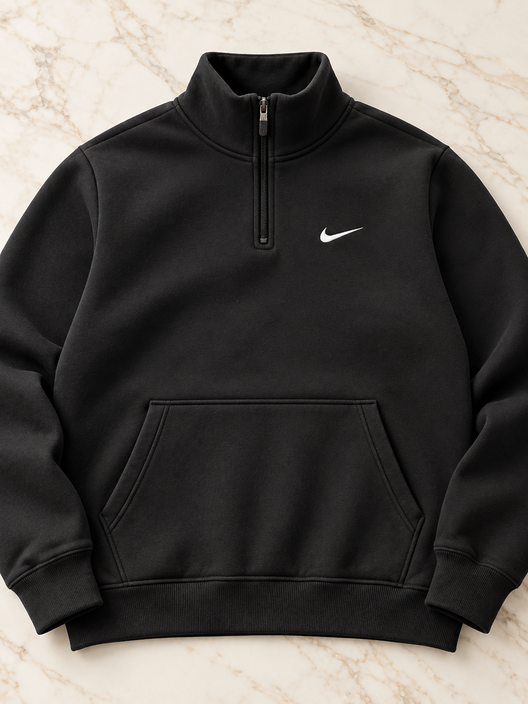 Hanorac cu guler Nike  – Black