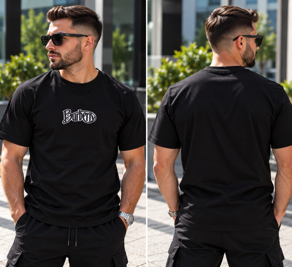 Burberry Black T-Shirt - purtat