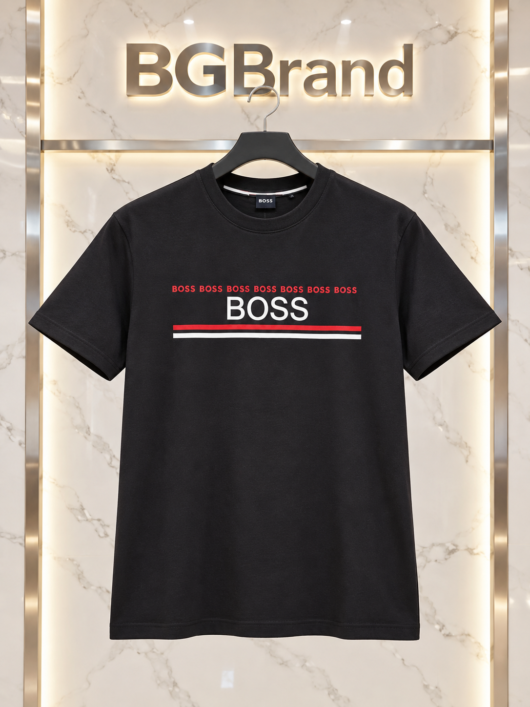 01 - Boss T-shirt Black