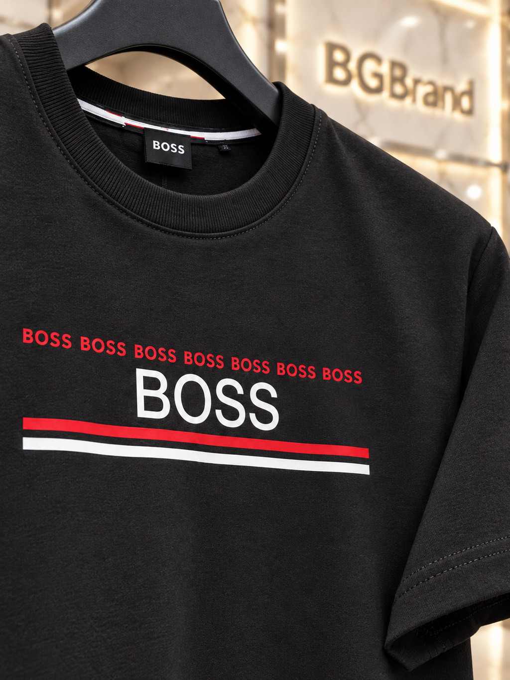 01 - Boss T-shirt Black