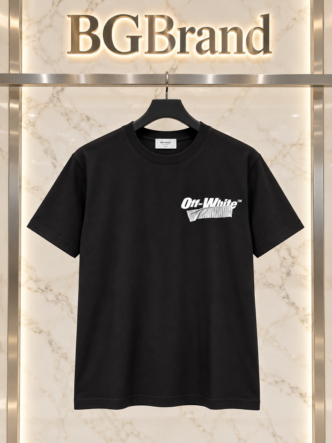 02 - Off White - T-Shirt Black
