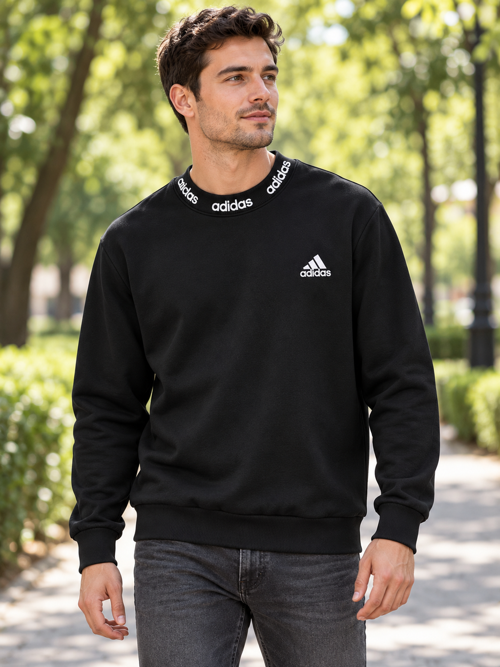 35 - Bluză Adidas - Neagra