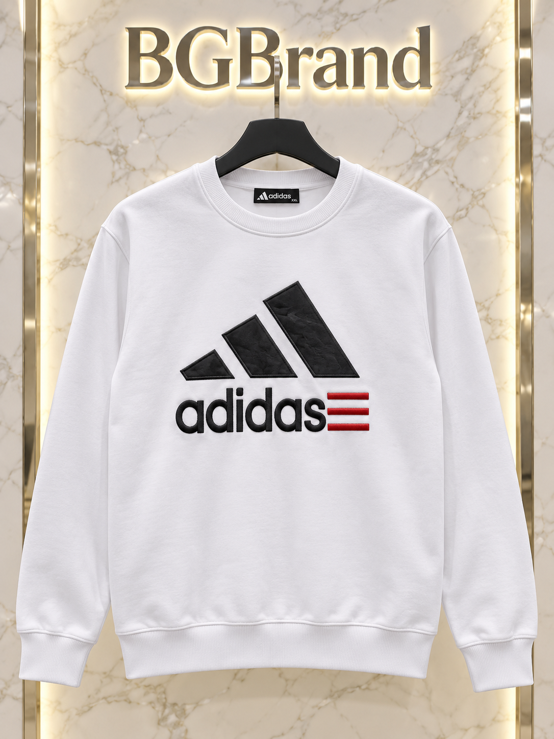 08 - Bluză Adidas - Albă
