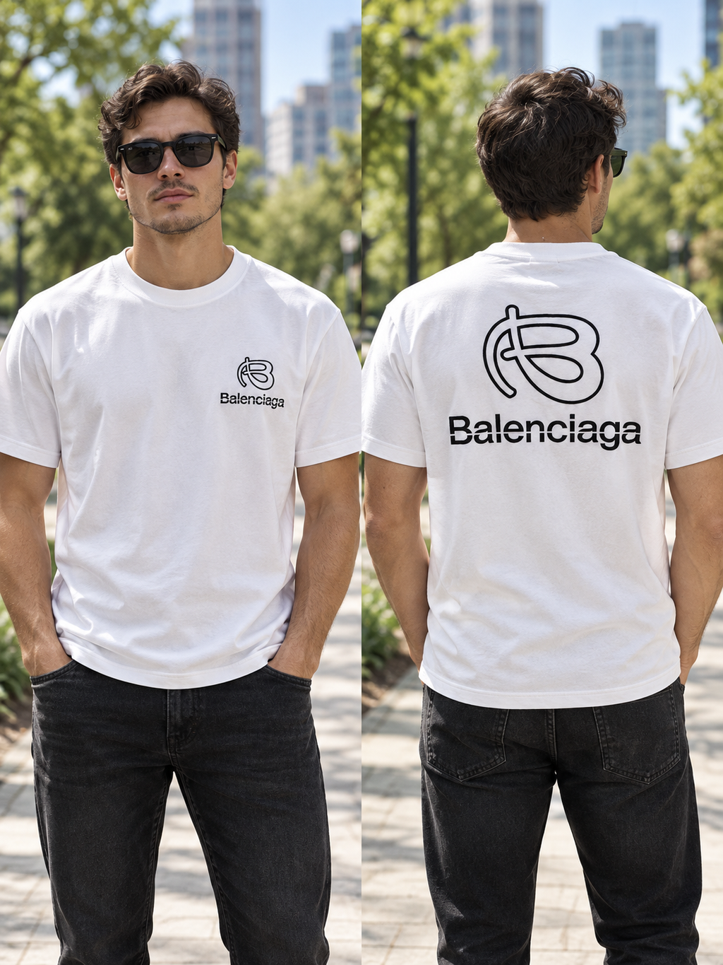 38 - Balenciaga T-shirt White