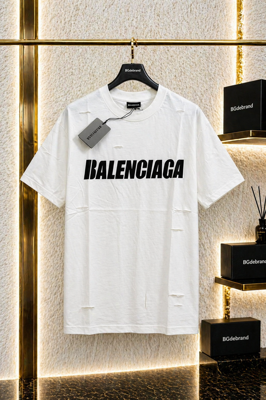 Tricou Balenciaga White