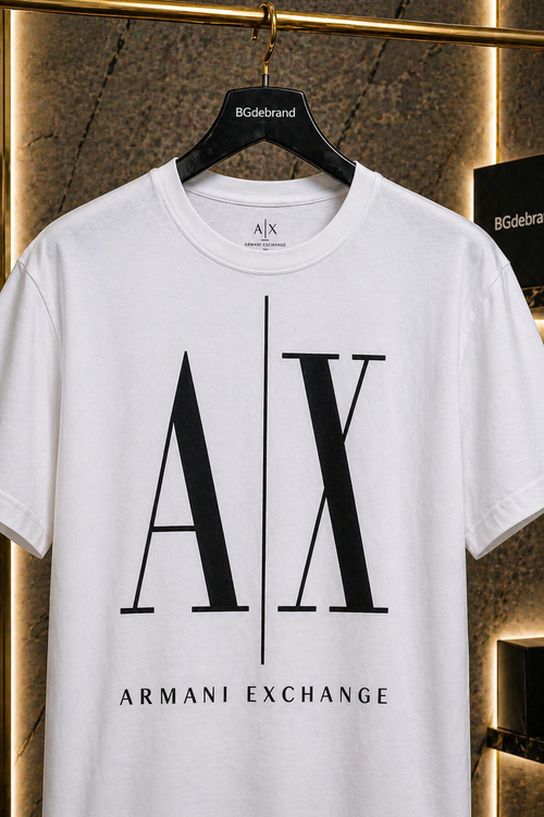 Tricou Armani Exchange - White