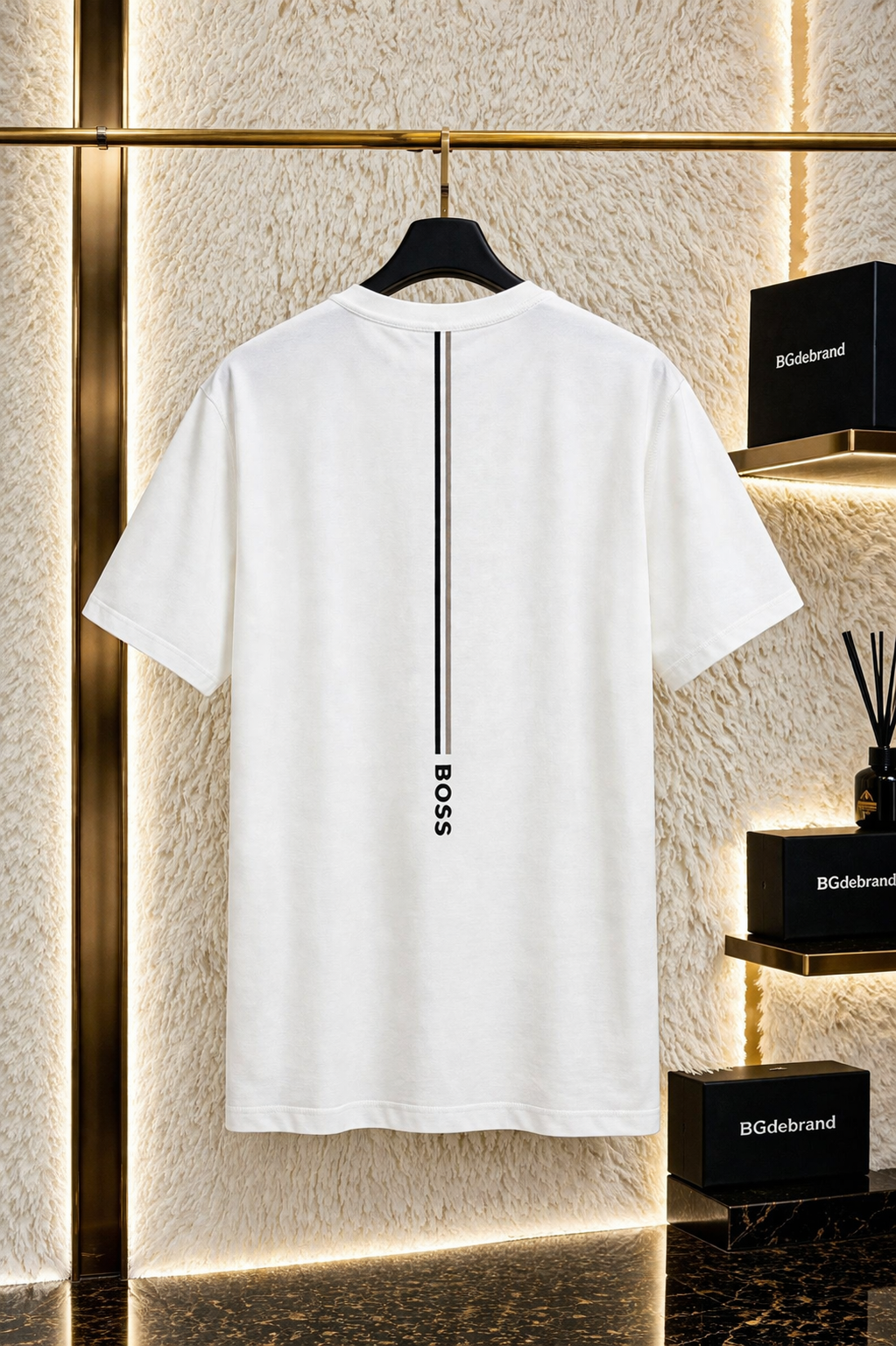 Tricou Boss White