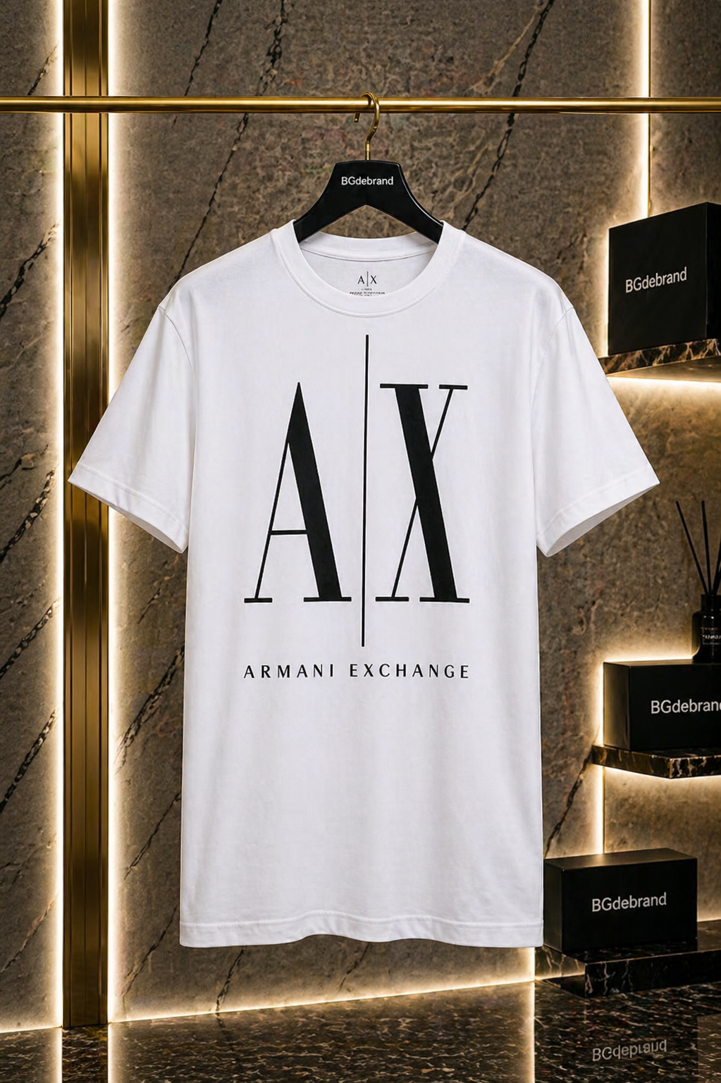 Tricou Armani Exchange - White