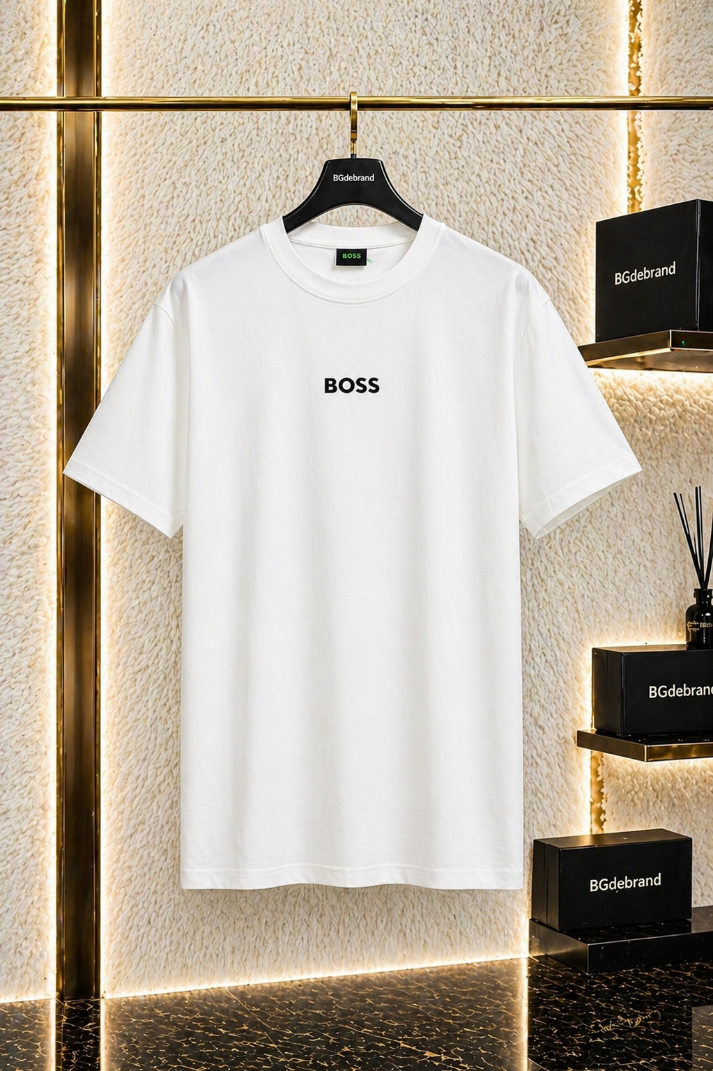 Tricou Boss White