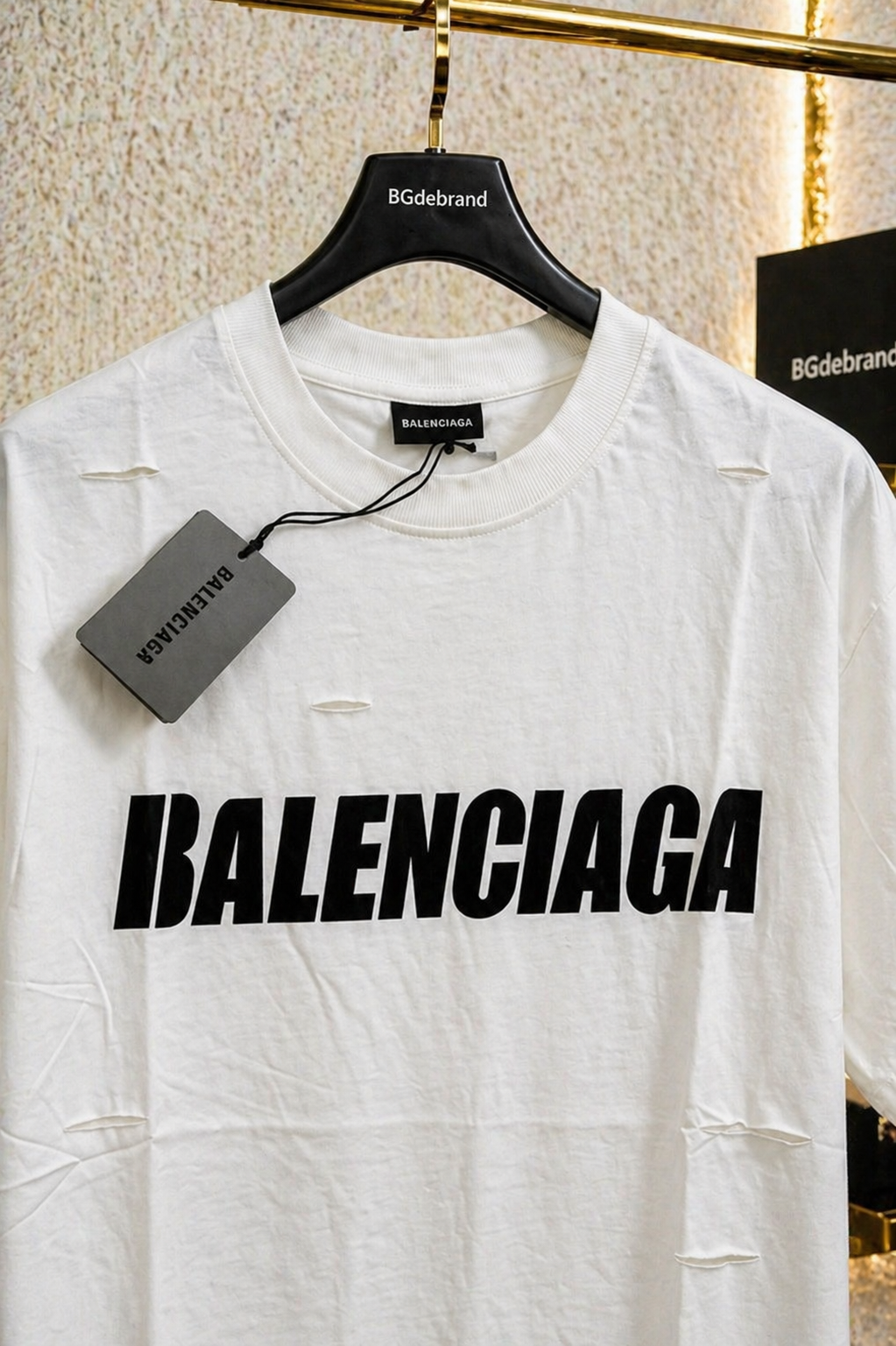 Tricou Balenciaga White