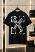 Tricou Off White Black