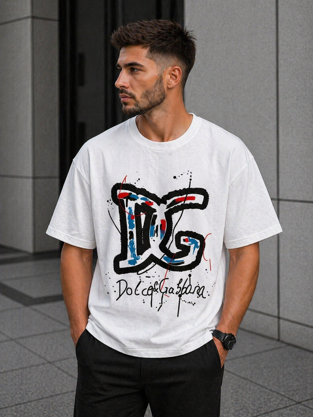 Tricou Dolce & Gabbana - white