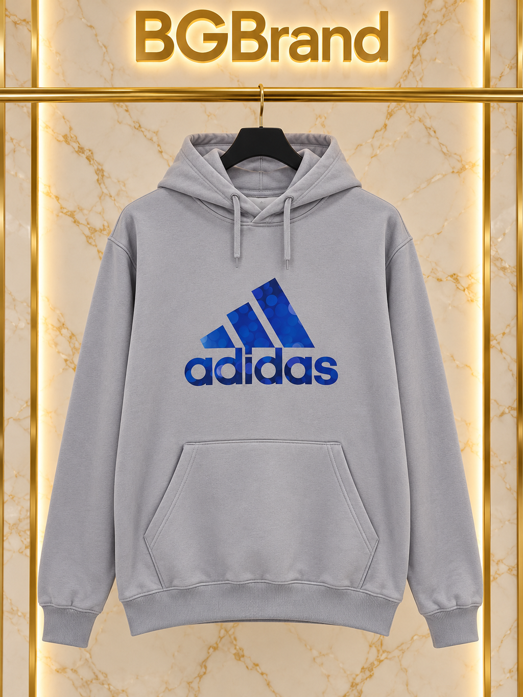 Hanorac bărbați gri Adidas