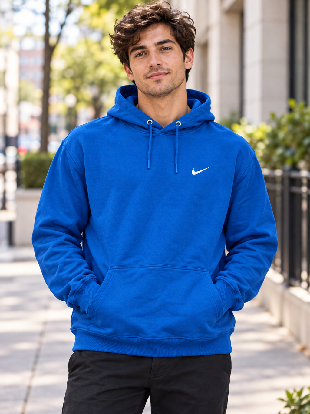 Hanorac Nike albastru
