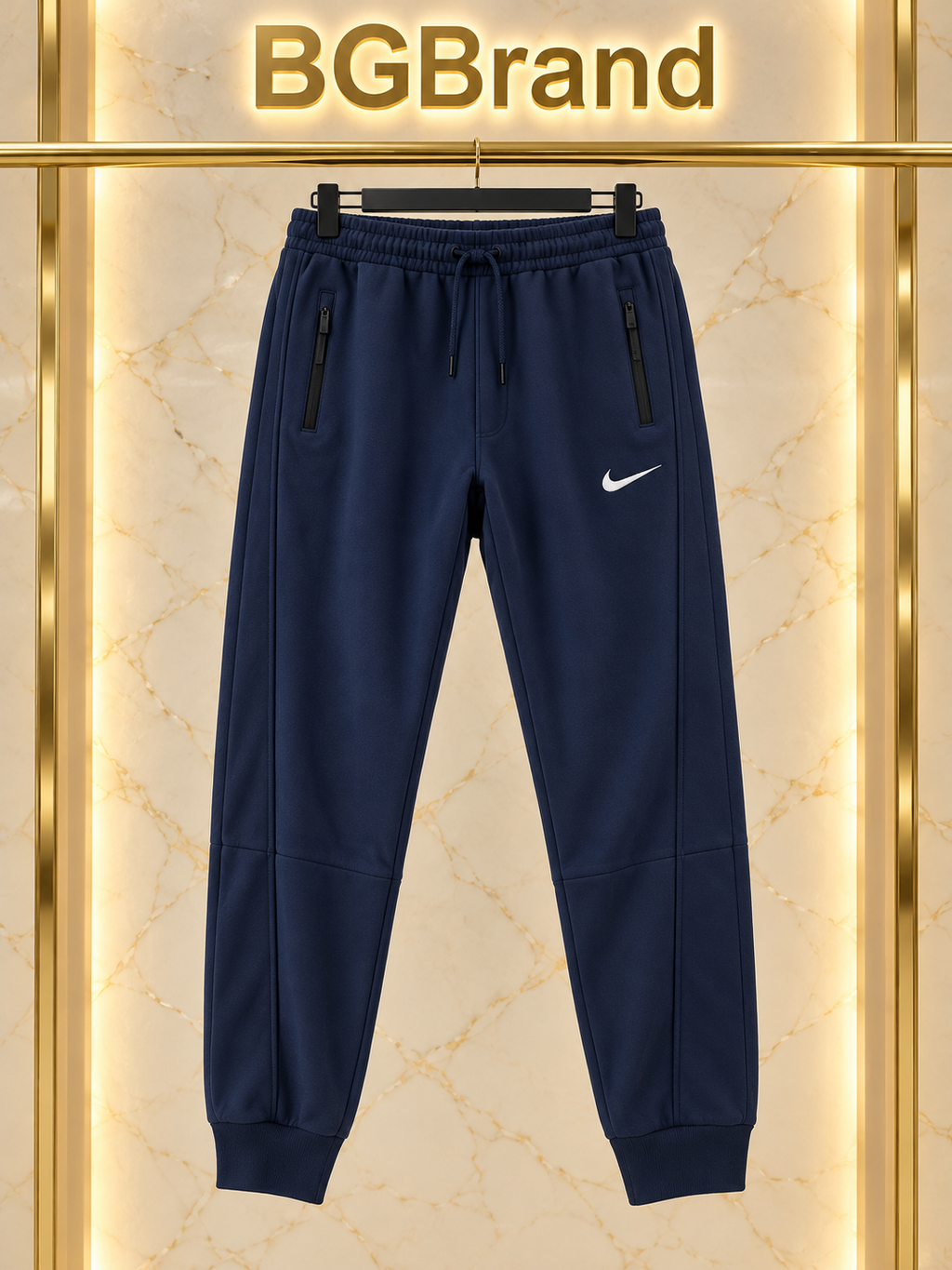Pantaloni Bleumarin Nike vătuiți
