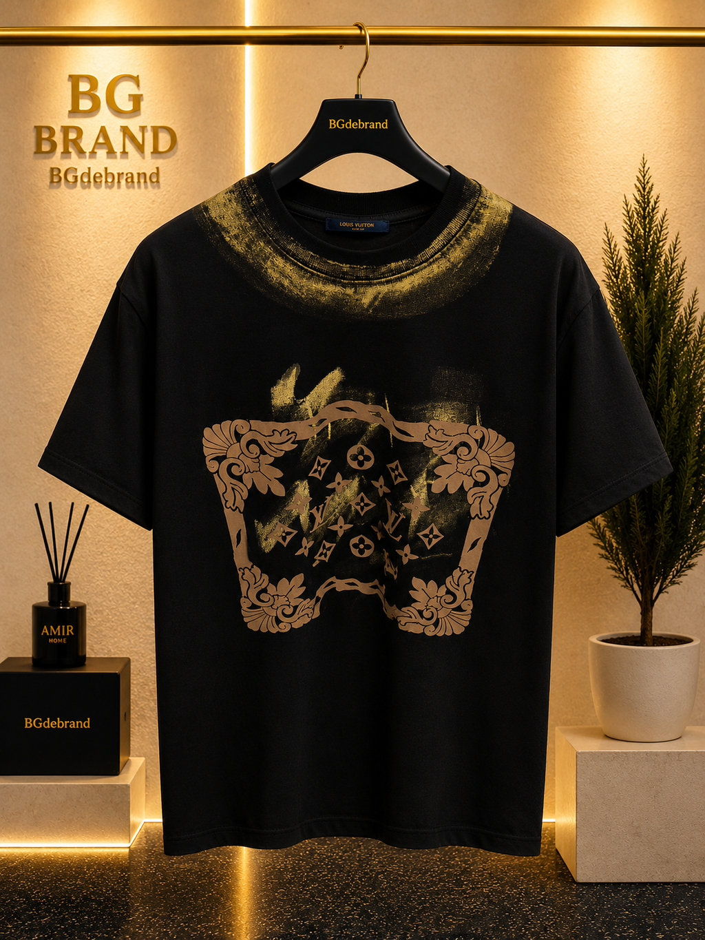 07 - Louis Vuitton Black & Gold