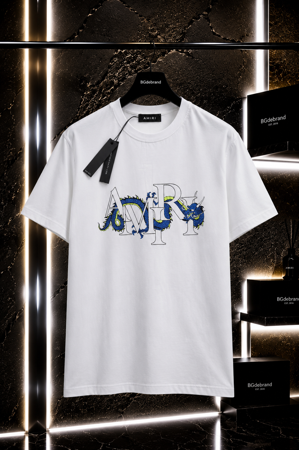 A - T-Shirt Amiri - White