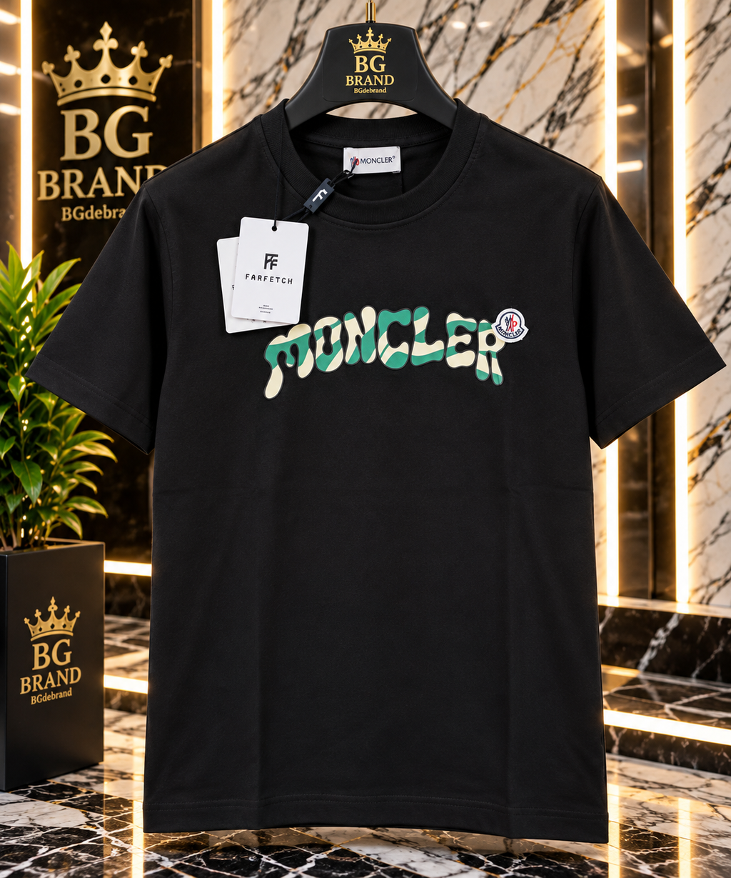 Moncler - Black & Green Logo