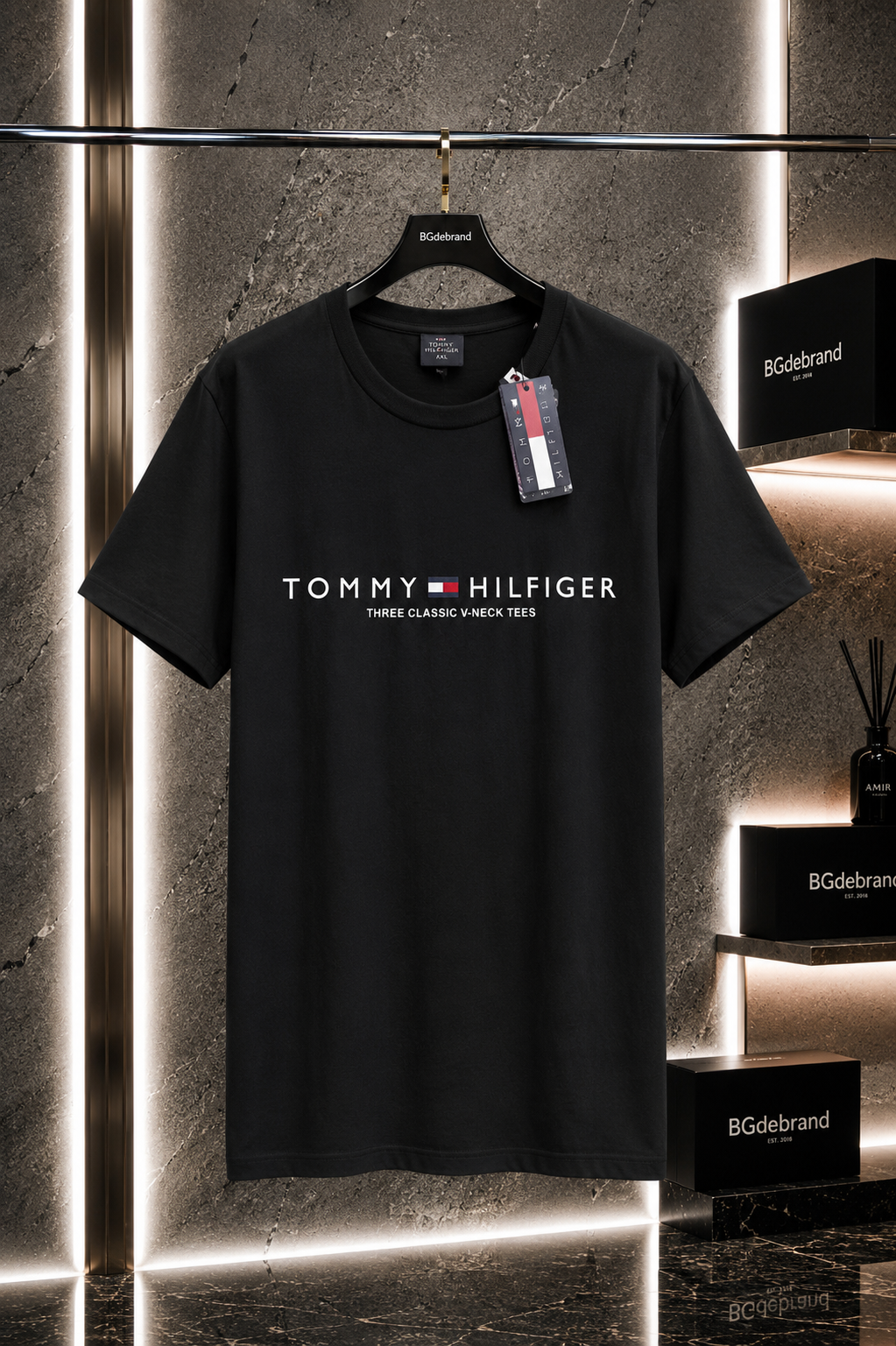 Tricou Tommy Hilfiger Negru