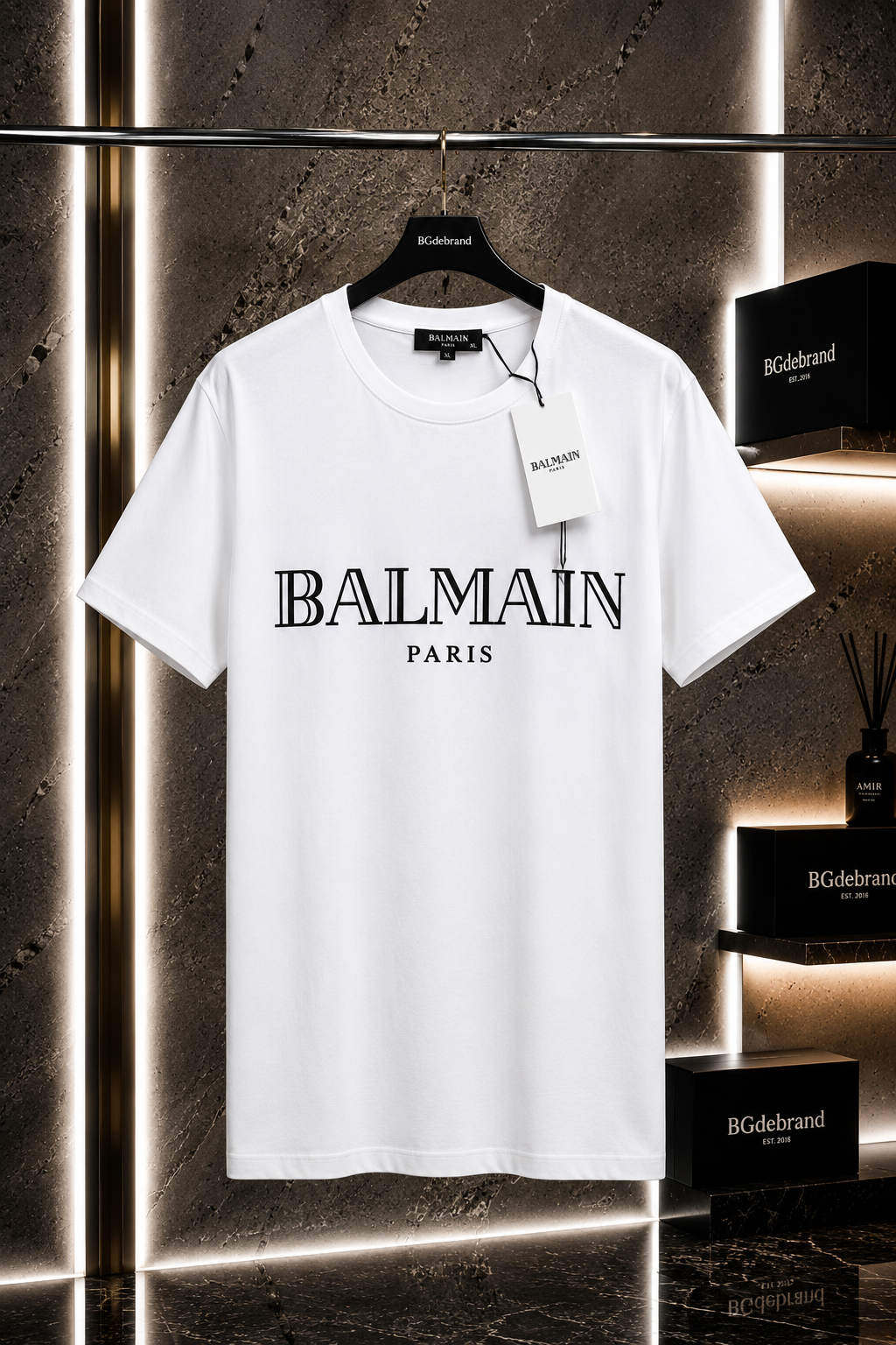 Tricou Balmain Alb