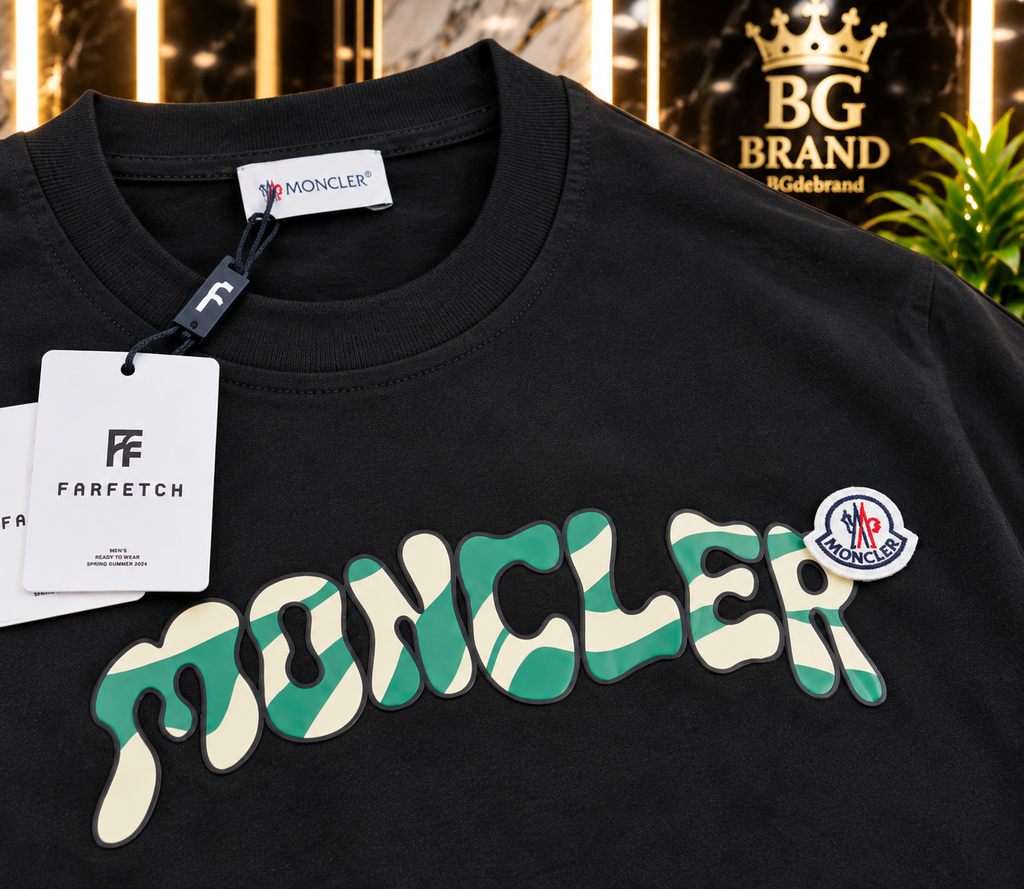Moncler - Black & Green Logo