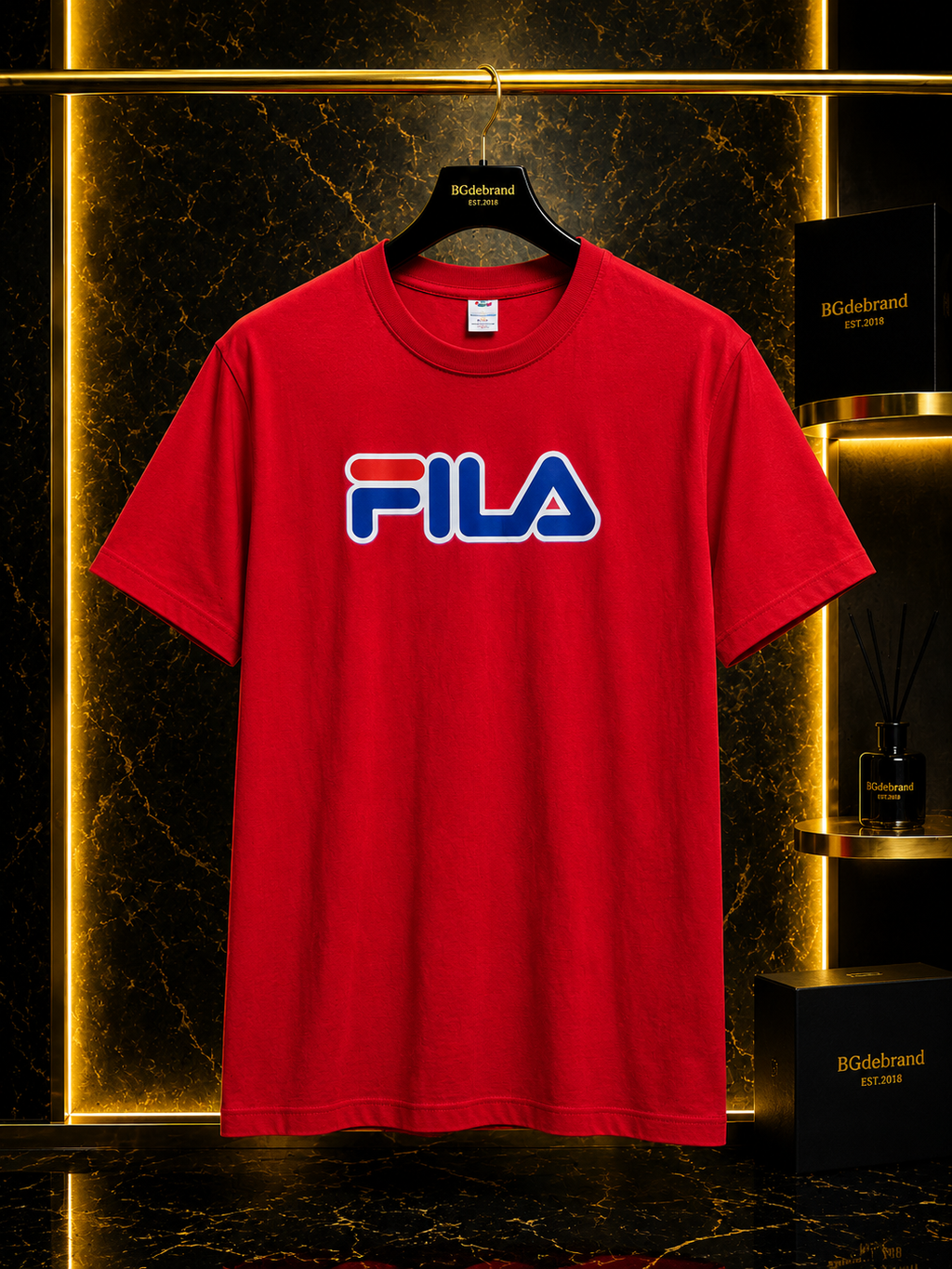 Tricou Fila Red - 100% Cutton