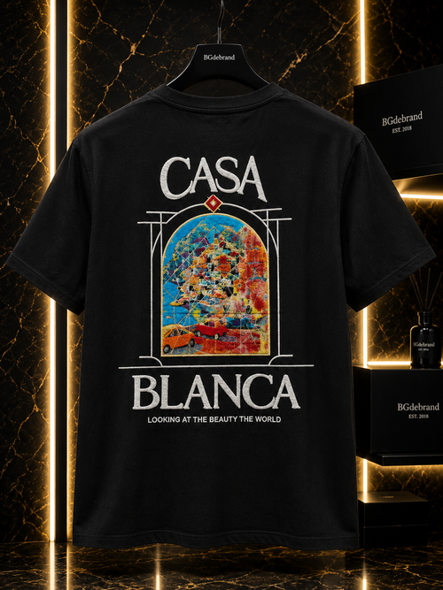 A - Casablanca T-Shirt - Black
