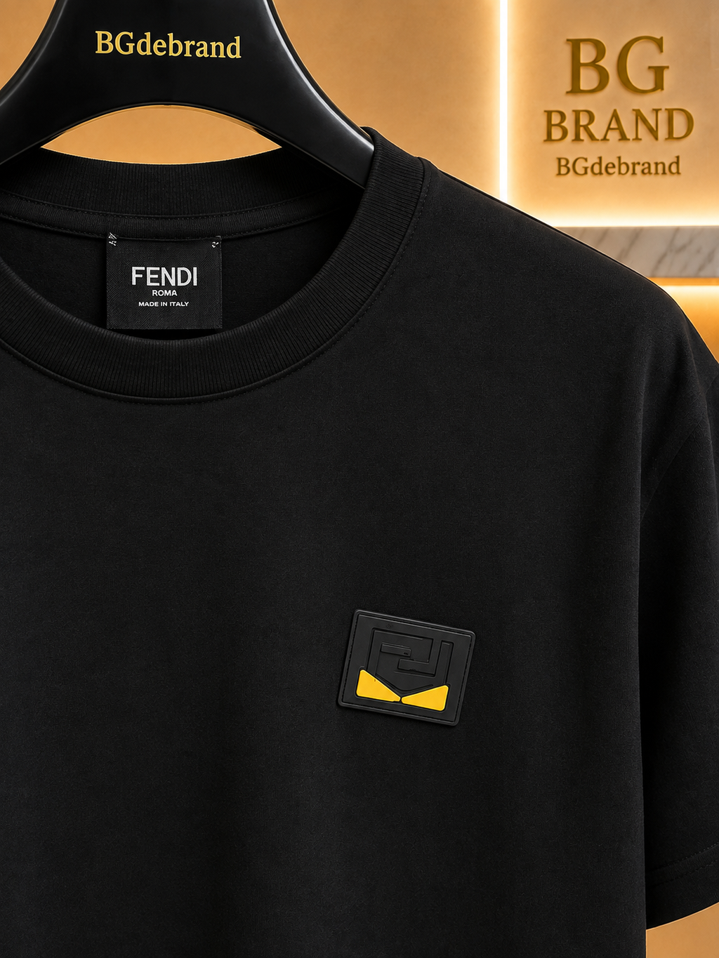 01 - Fendi T-shirt Black
