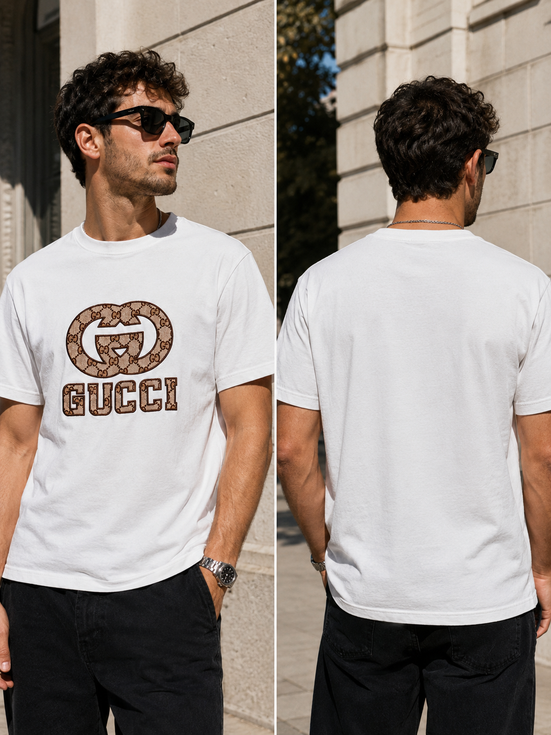 Tricou Gucci - White