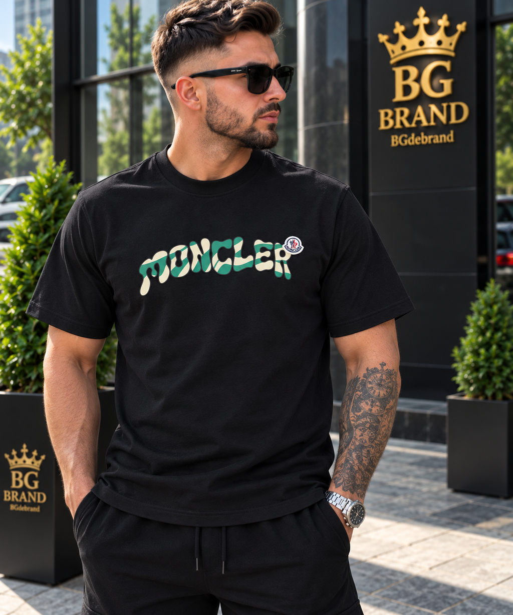 Moncler - Black & Green Logo