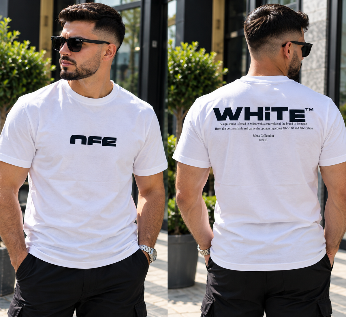 26 - Off White - T-Shirt White