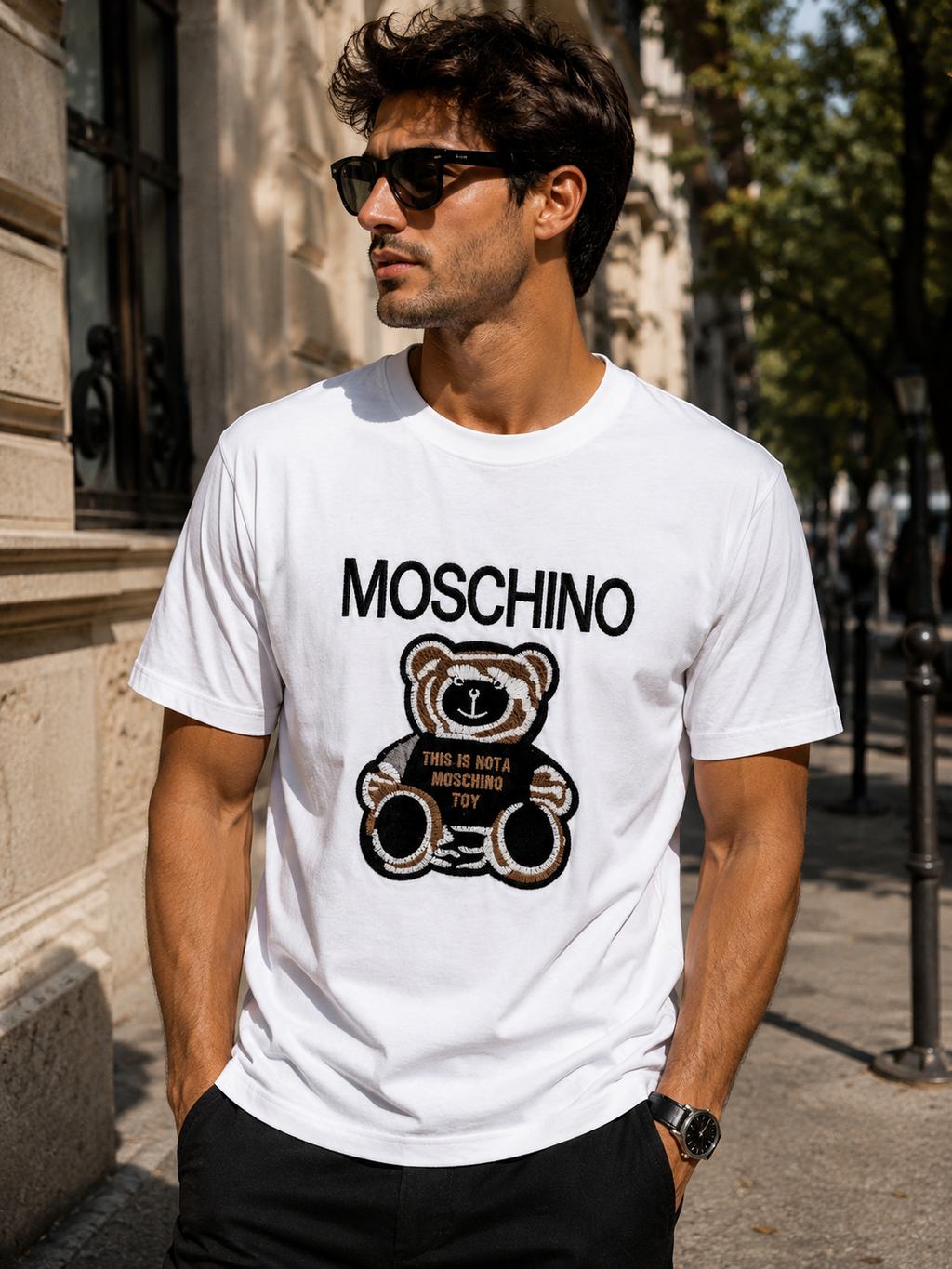 Tricou Moschino - White