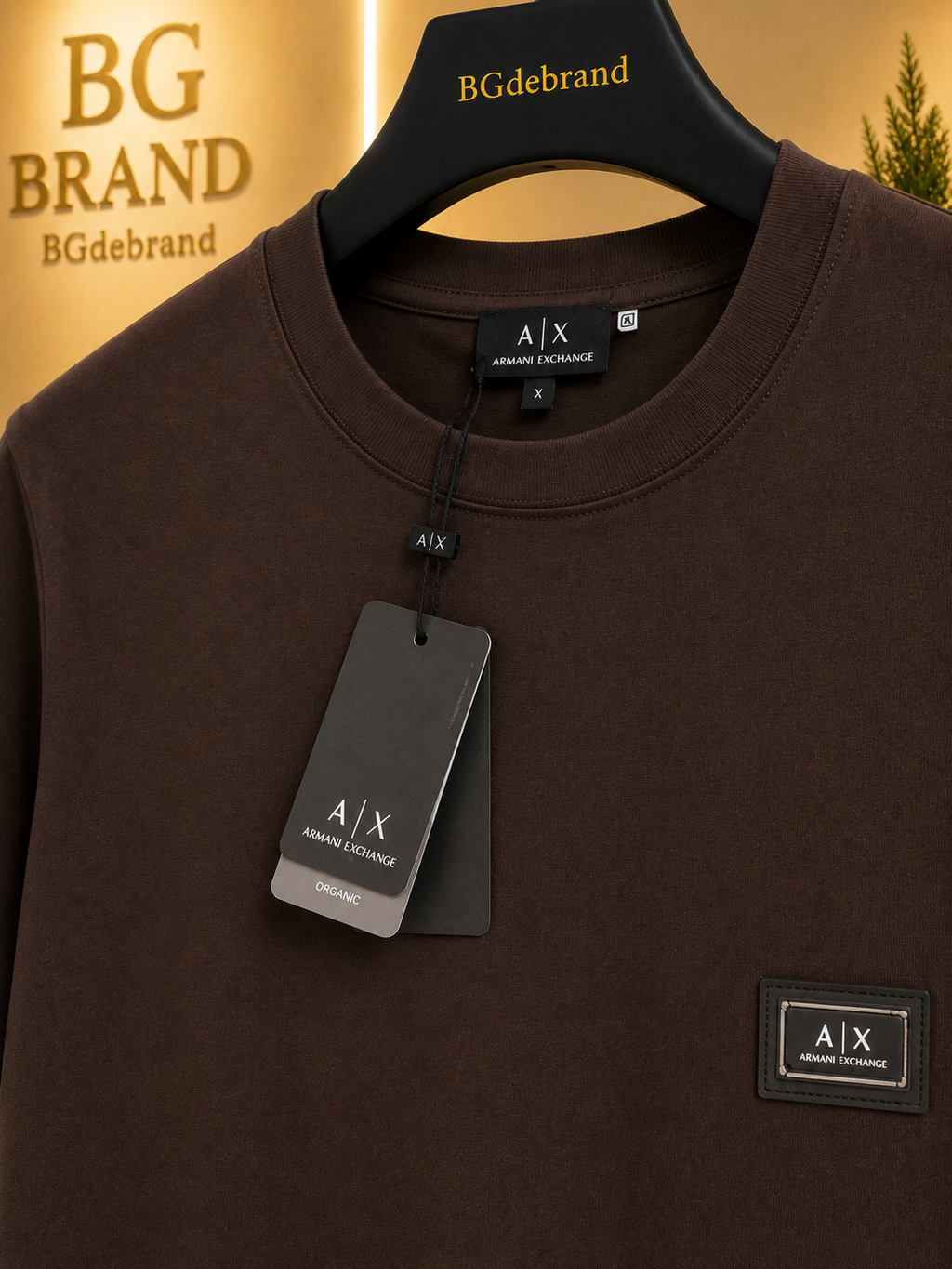 08 - AX - T-shirt Brown