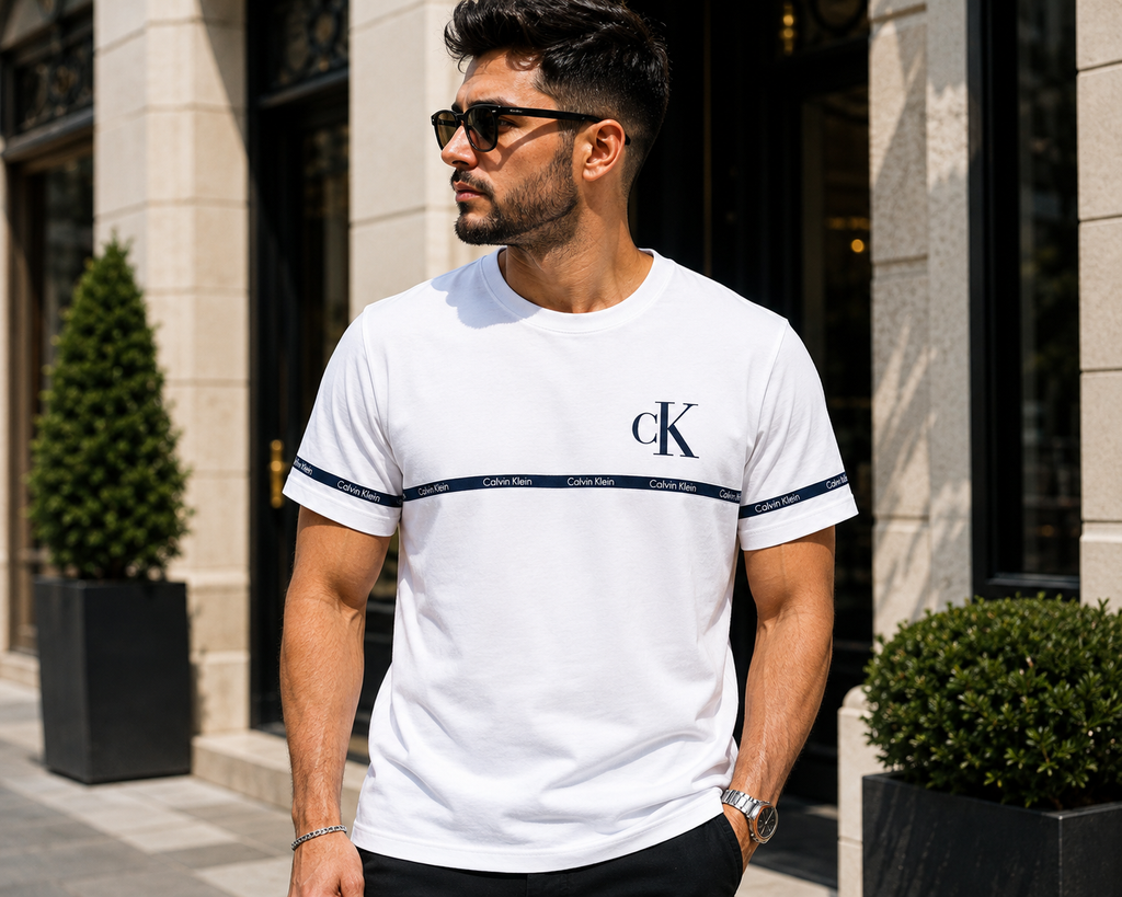 A Calvin Klein – Tricou Bărbați, Model Modern