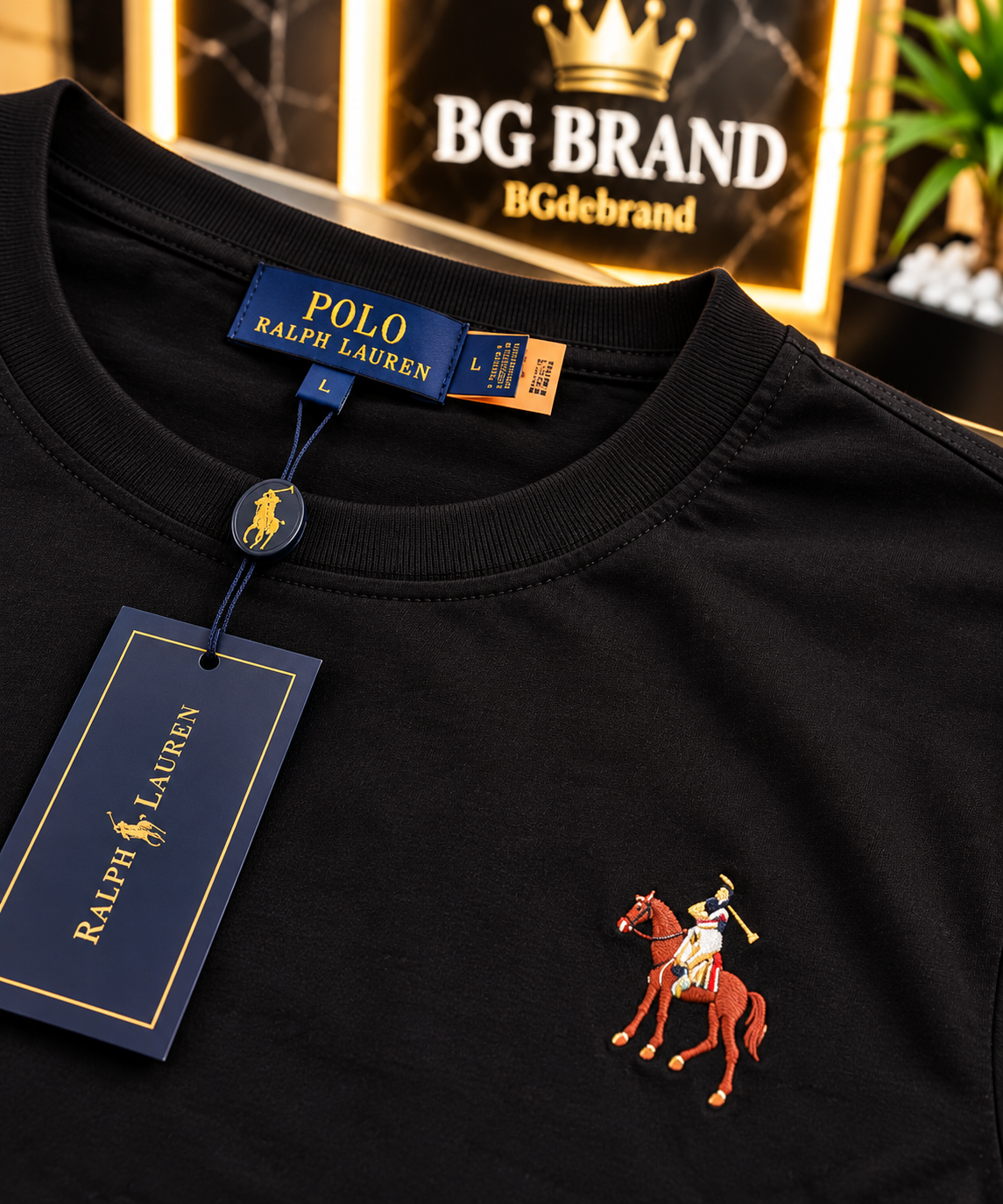 27 - Polo T-Shirt - Black