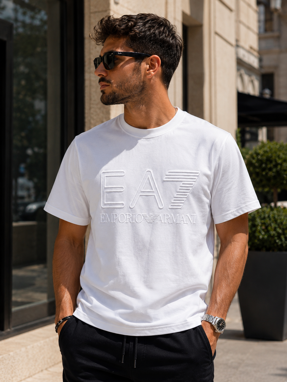 A - EA7 Emporio Armani- White